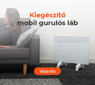 Mobil elektromos fűtőpanel kiegészítő